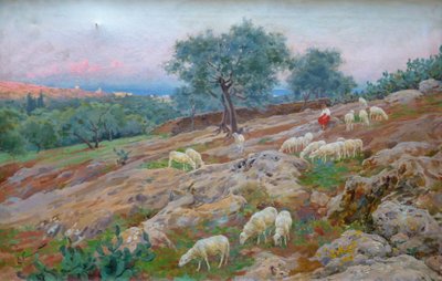 Flock of Sheep by Enrique Simonet